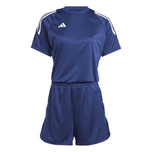 adidas Training Jumpsuit Damen IR9345 TENABL/WHITE - Gr. L