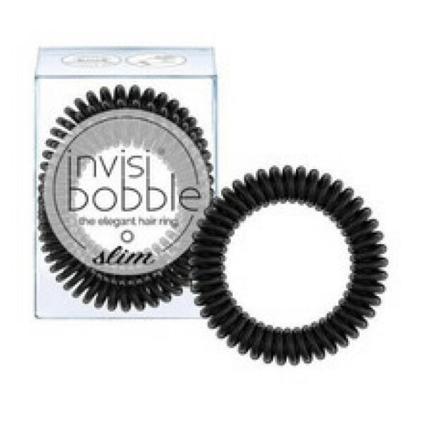 invisibobble Haarbürste Haargummi Slim Black 3 Artikel