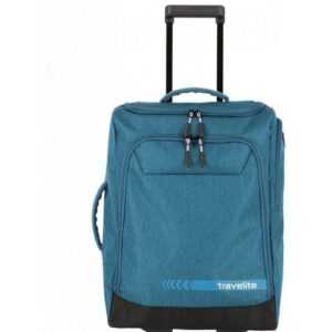 travelite Koffer 6909-22, Travelite KICK OFF Rollenreisetasche S Petrol 55 cm 44 L 6909-22