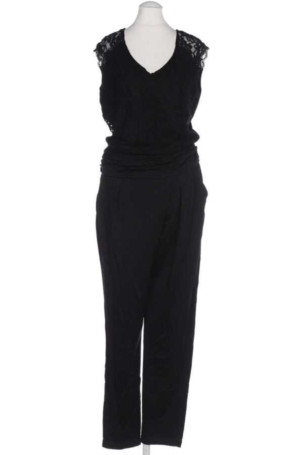 Comma Damen Jumpsuit/Overall, schwarz