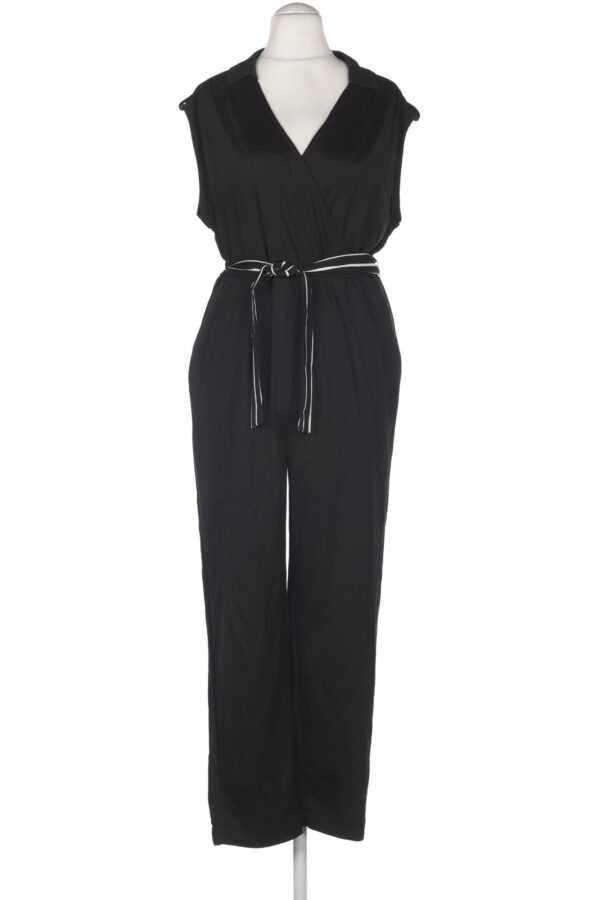 Comma Damen Jumpsuit/Overall, schwarz