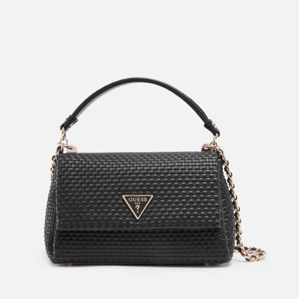 Guess Etel Convertible Flap Faux Leather Cross Body Bag