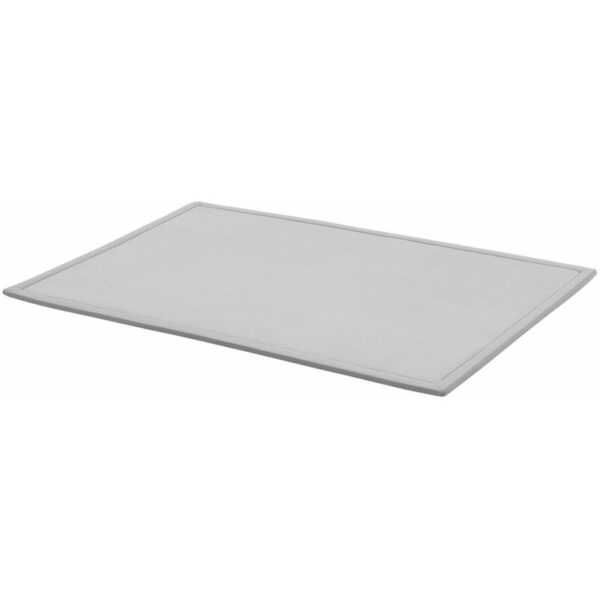 Juskys - Krabbelmatte Spielmatte Krabbeldecke Samtmatte Teppich für Kind, Baby, Yoga - rutschfest, weich Kinderteppich Spielteppich 180x120 cm in Grau