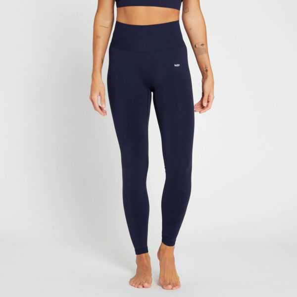 MP Damen Composure Nahtlose Leggings - Marineblau - XXS