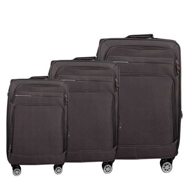 My Travel Bag Koffer Barcelona Reisekoffer Koffer Stoffkoffer Set (M+L+XL) Trolley