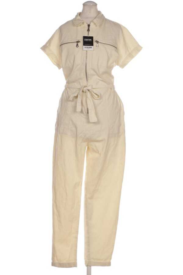 New Look Damen Jumpsuit/Overall, cremeweiß