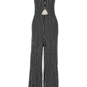 Pull & Bear Damen Jumpsuit/Overall, schwarz