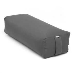 Salamba (rechteckig) Yoga-Bolster Eco, Kapok Anthrazit