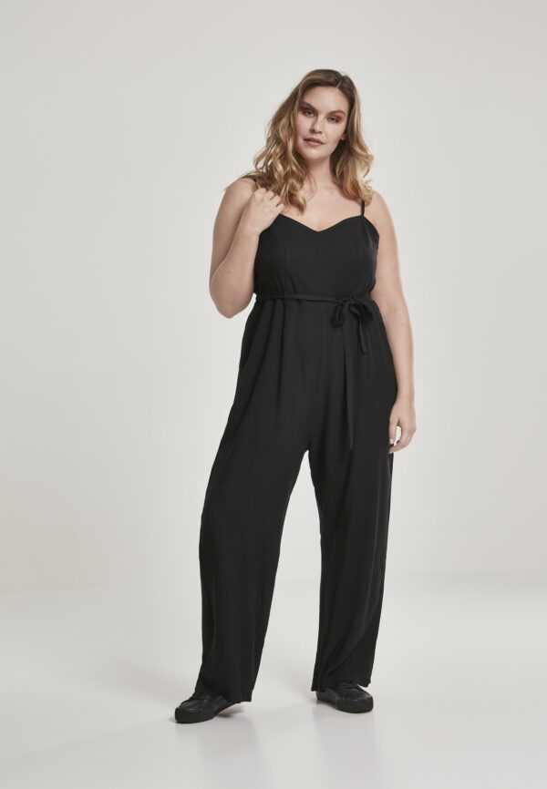 URBAN CLASSICS Jumpsuit "Damen Ladies Spaghetti Jumpsuit", (1 tlg.)