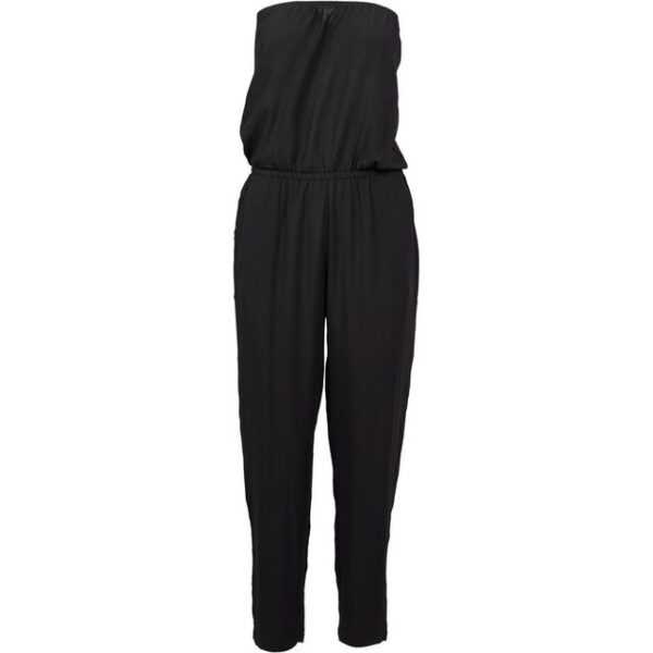 URBAN CLASSICS Jumpsuit Urban Classics Ladies Viscose Bandeau Jumpsuit, black, L