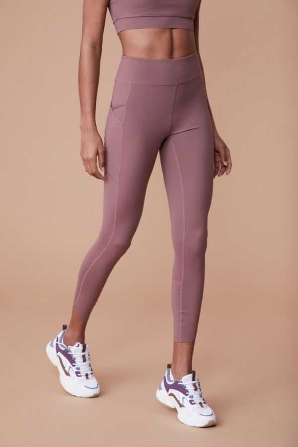 Velocity Damen-Leggings - Rosa