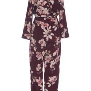 ZARA Damen Jumpsuit/Overall, bordeaux