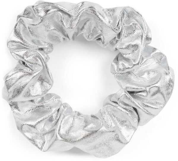 styleBREAKER Zopfhalter, 1-tlg., Metallic Scrunchie Haargummi