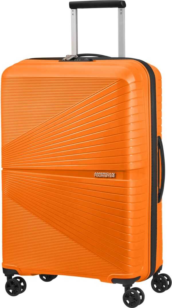 American Tourister Hartschalen-Trolley "Airconic, 67 cm", 4 Rollen, Koffer mittel groß Reisegepäck Reisekoffer TSA-Zahlenschloss