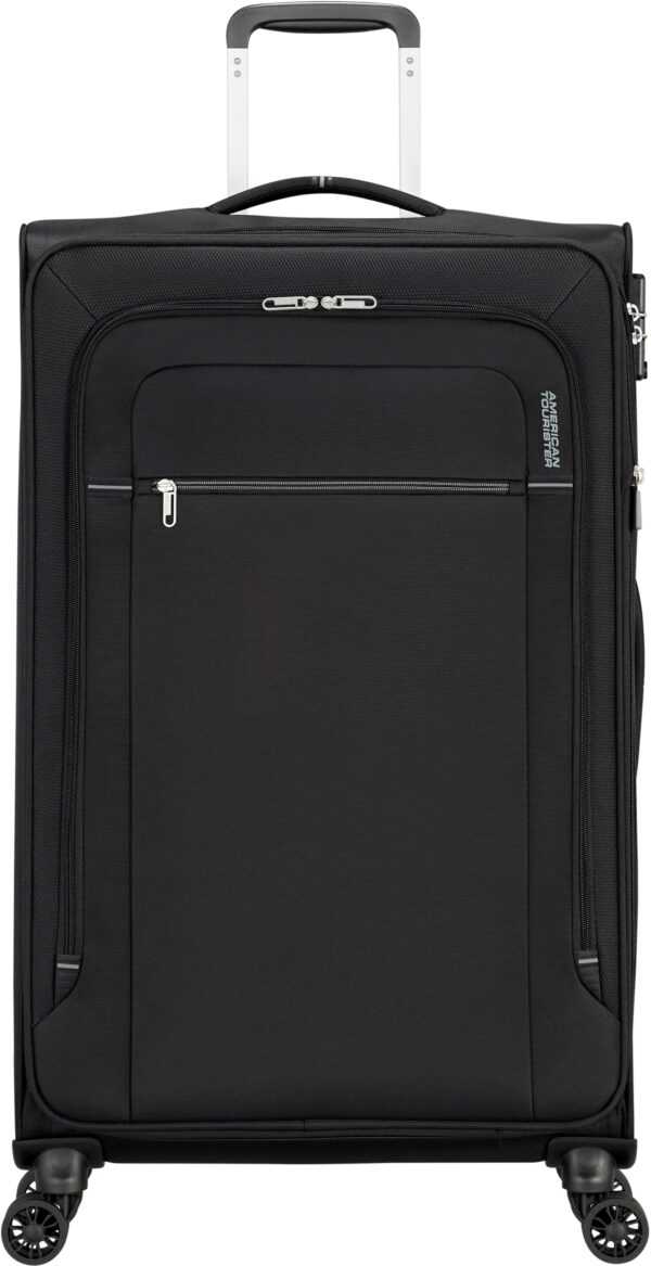 American Tourister Weichgepäck-Trolley "Crosstrack, 79 cm", 4 Rollen, Reisekoffer Großer Koffer TSA-Zahlenschloss Volumenerweiterung