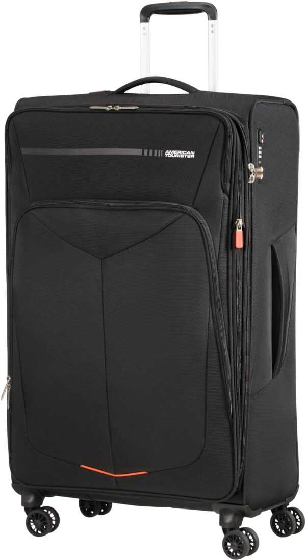 American Tourister Weichgepäck-Trolley "Summerfunk, 79 cm", 4 Rollen, Reisekoffer Großer Koffer TSA-Zahlenschloss mit Volumenerweiterung