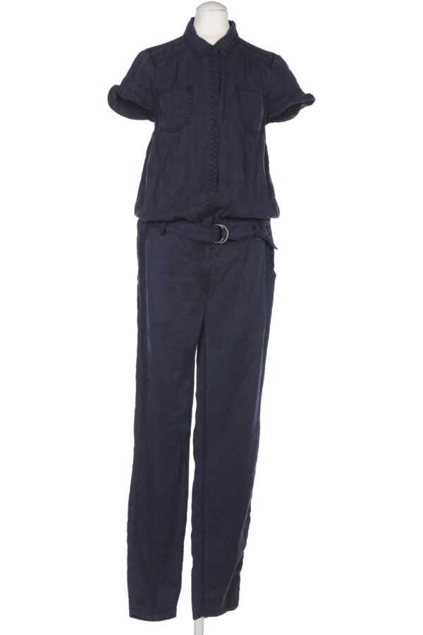 Comma Damen Jumpsuit/Overall, marineblau