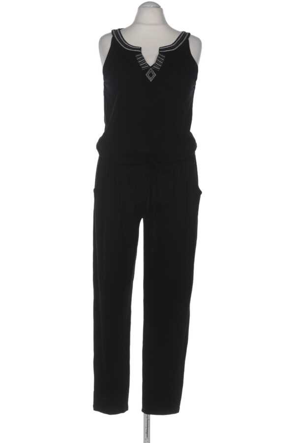 Comma Damen Jumpsuit/Overall, schwarz