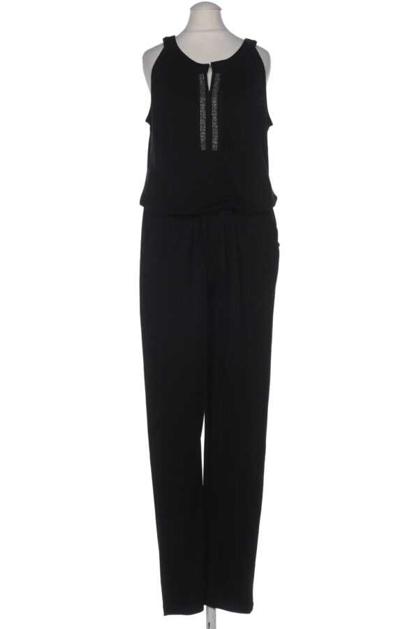 Comma Damen Jumpsuit/Overall, schwarz