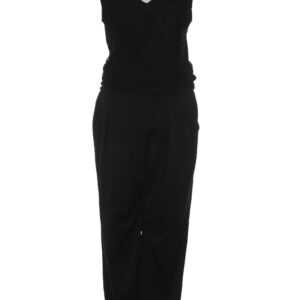 Comma Damen Jumpsuit/Overall, schwarz