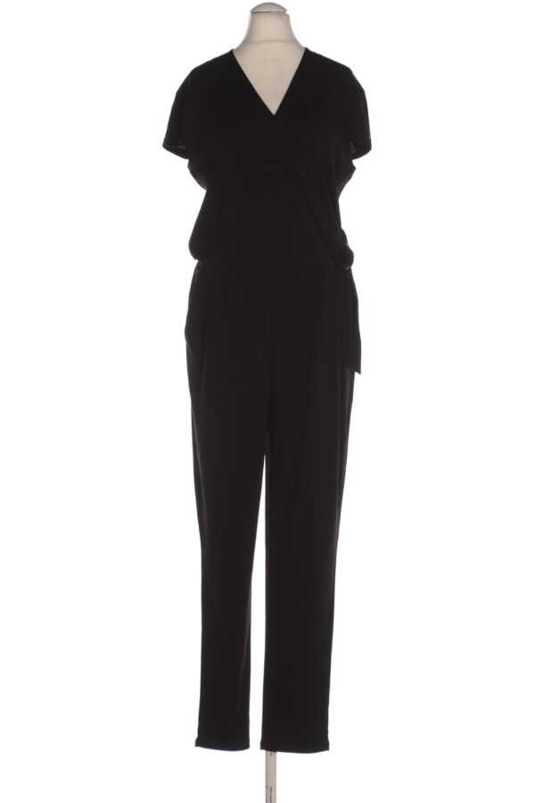 Comma Damen Jumpsuit/Overall, schwarz