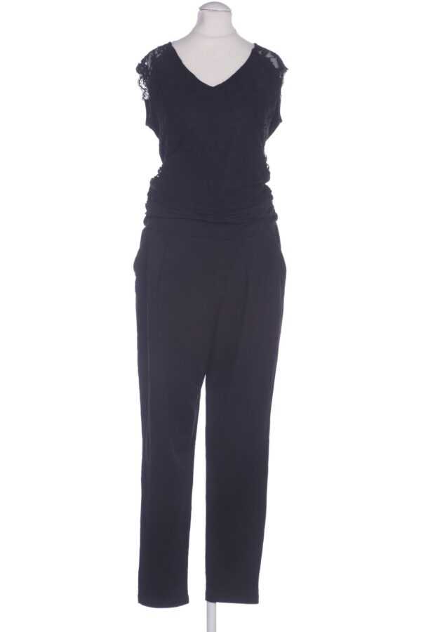 Comma Damen Jumpsuit/Overall, schwarz