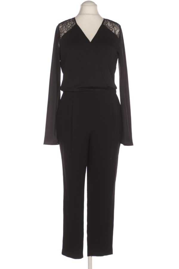 Comma Damen Jumpsuit/Overall, schwarz