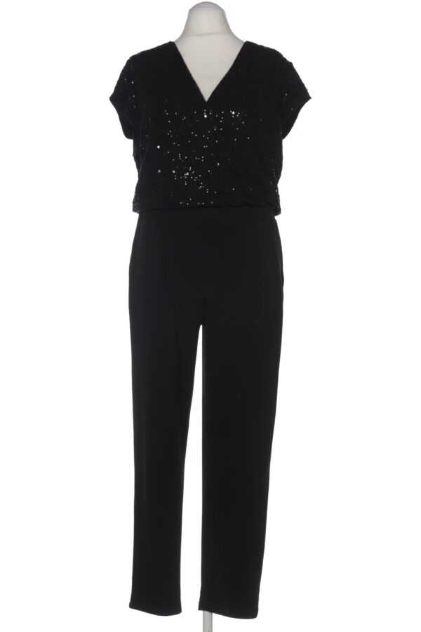 Comma Damen Jumpsuit/Overall, schwarz