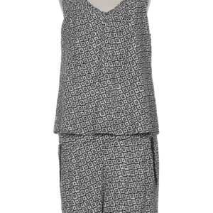 Comma Damen Jumpsuit/Overall, weiß