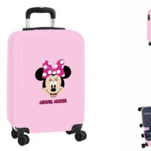 Disney Minnie Mouse Trolley Minnie mouse Koffer für die Kabine Minnie Mouse My Time Rosa 20 Zoll 3