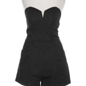 H&M Damen Jumpsuit/Overall, schwarz