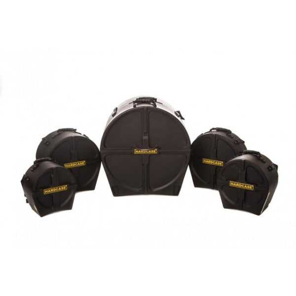 Hardcase Koffer, HROCKFUS Drumset Cases 22/10/12/14/14SD - Drum Koffer Set