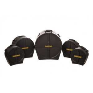 Hardcase Koffer, HSTANDARD Drumset Cases 22/12/13/16FT/14SD - Drum Koffer Set