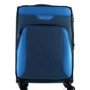 KENO RADA Koffer AIRSOLID M Reisetrolley Blau, 4 Rollen