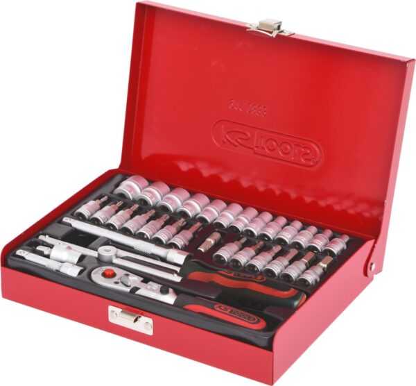 KS TOOLS - Knarre - 33 Stücke - 1/4 Koffer