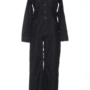 Massimo Dutti Damen Jumpsuit/Overall, marineblau