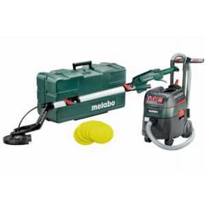 Metabo - Handschleifmaschine lsv 5-225 Comfort Koffer + Staubsauger asr 35 l acp + 25 Schleifmittel - 690886000