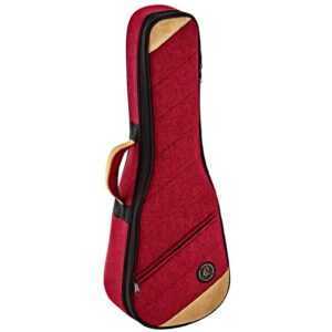 ORTEGA Guitars Ukulelen-Koffer, Softcase Tenor Ukulele Bordeaux Wine - Tasche für Ukulelen