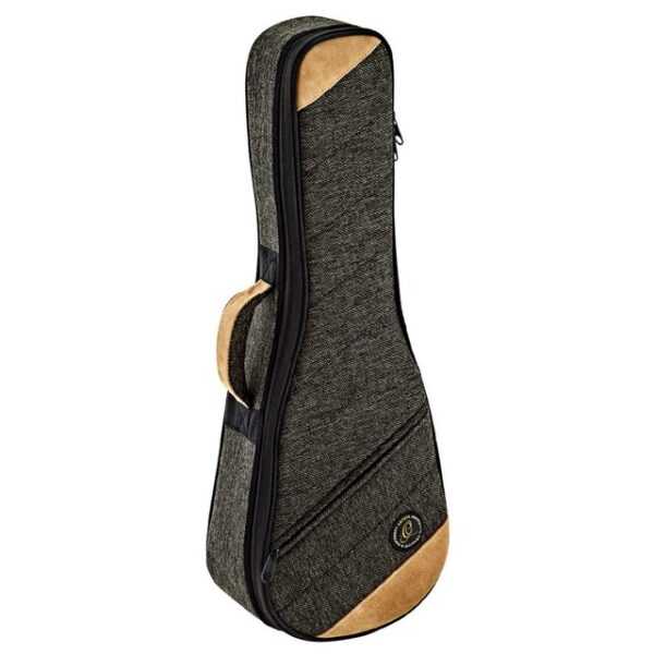 ORTEGA Guitars Ukulelen-Koffer, Softcase Tenor Ukulele Mocca - Tasche für Ukulelen