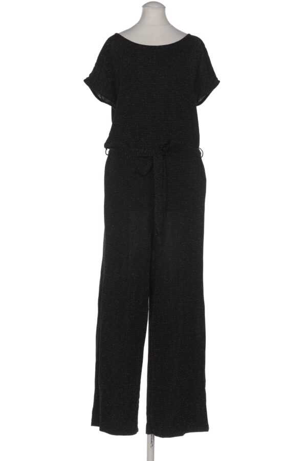 TOM TAILOR Denim Damen Jumpsuit/Overall, schwarz