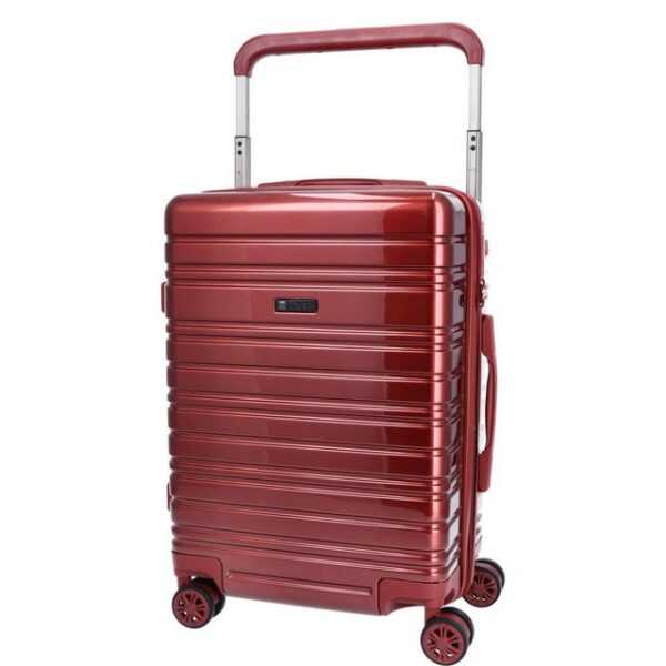 TheTrueC Koffer TheTrueC 4-Rad Trolley 55cm Göteborg Red, 4 Rollen Rollen