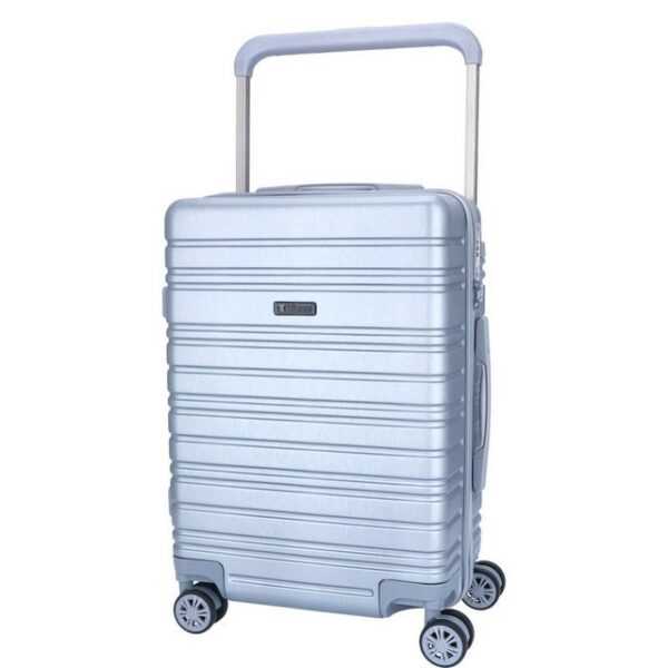 TheTrueC Koffer TheTrueC 4-Rad Trolley 55cm Göteborg silver, 4 Rollen Rollen