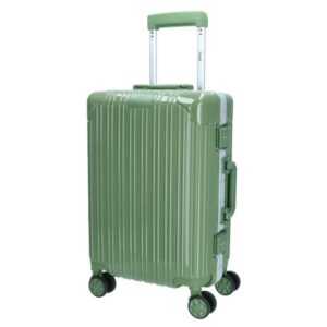 TheTrueC Koffer TheTrueC 4-Rad Trolley 56cm Alu-Rahmen London army green, 4 Rollen Rollen