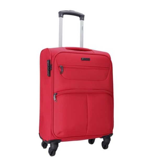 TheTrueC Koffer TheTrueC 4 Rollen Koffer 58cm Brüssel dark red, 4 Rollen Rollen