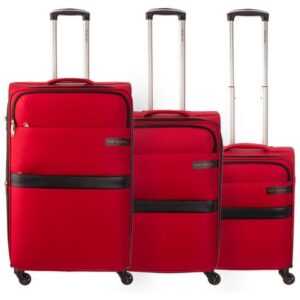 Top Travel Kofferset 3er Koffer SET Spinner S/M/L, (3 tlg), integriertes TSA-Zahlenschloss