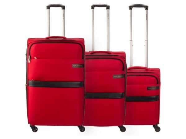 Top Travel Kofferset 3er Koffer SET Spinner S/M/L, (3 tlg), integriertes TSA-Zahlenschloss