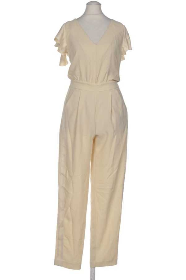 Trussardi Damen Jumpsuit/Overall, cremeweiß