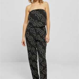 URBAN CLASSICS Jumpsuit Ladies Viscose Bandeau Jumpsuit XS bis XL