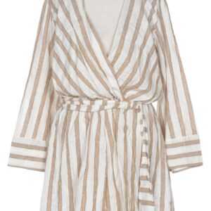 ZARA Damen Jumpsuit/Overall, beige