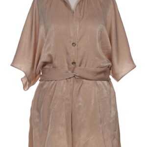 ZARA Damen Jumpsuit/Overall, beige